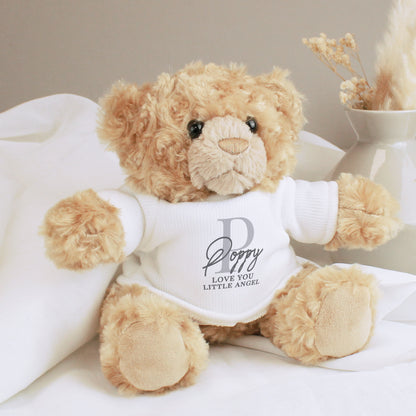 Personalised Initial Teddy Bear - MK&JD Gifts