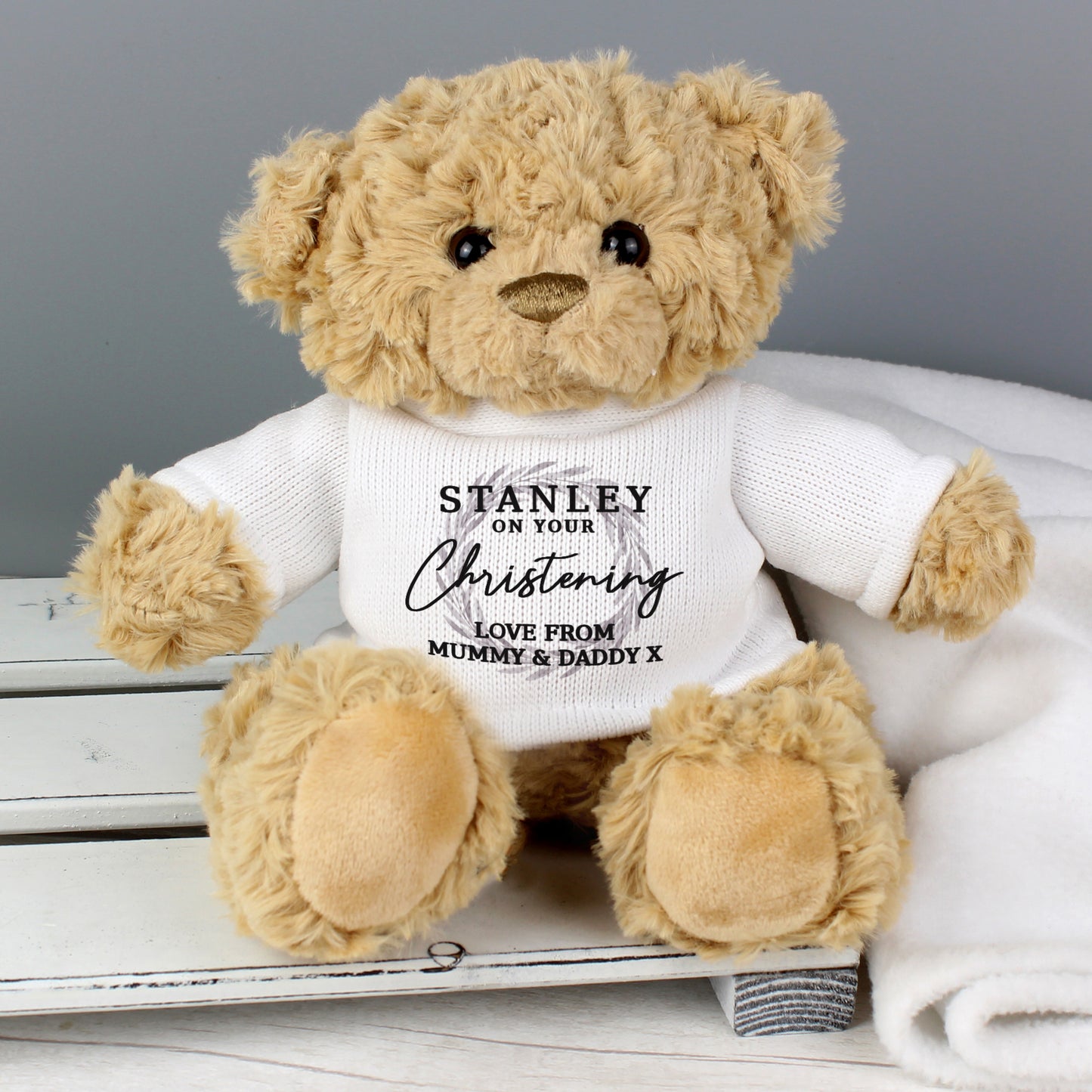 Personalised 'Truly Blessed' Teddy Bear - MK&JD Gifts