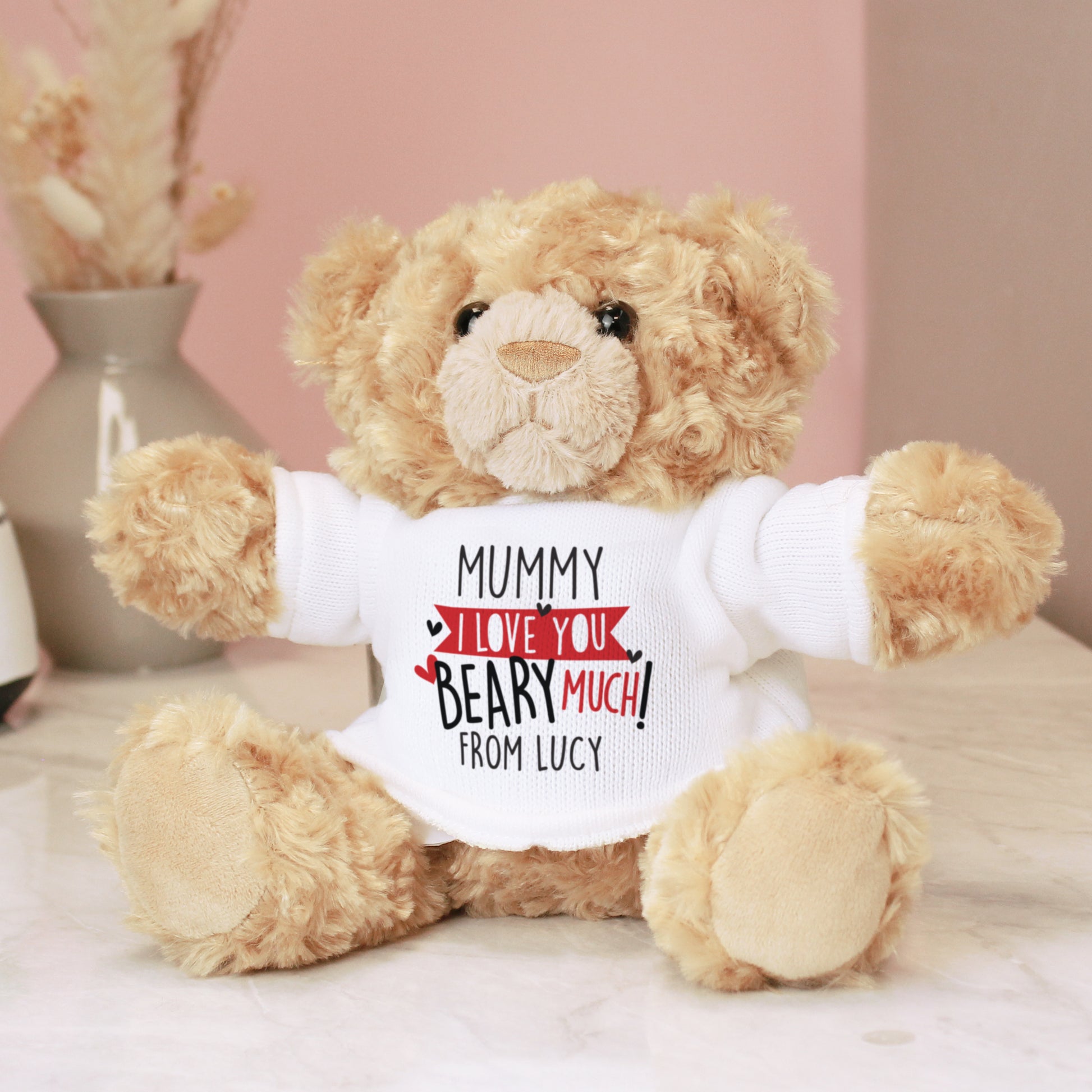 Personalised Love You Beary Much Teddy Bear - MK&JD Gifts