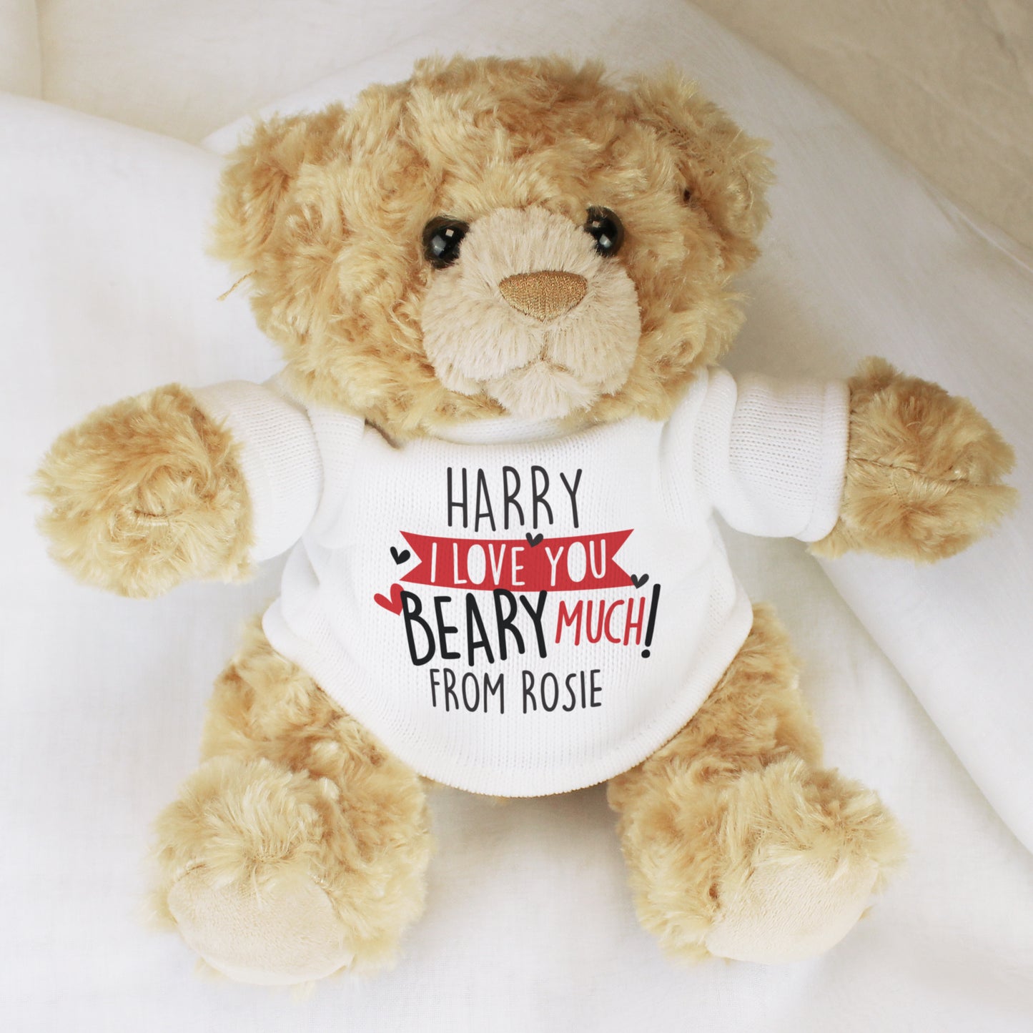 Personalised Love You Beary Much Teddy Bear - MK&JD Gifts