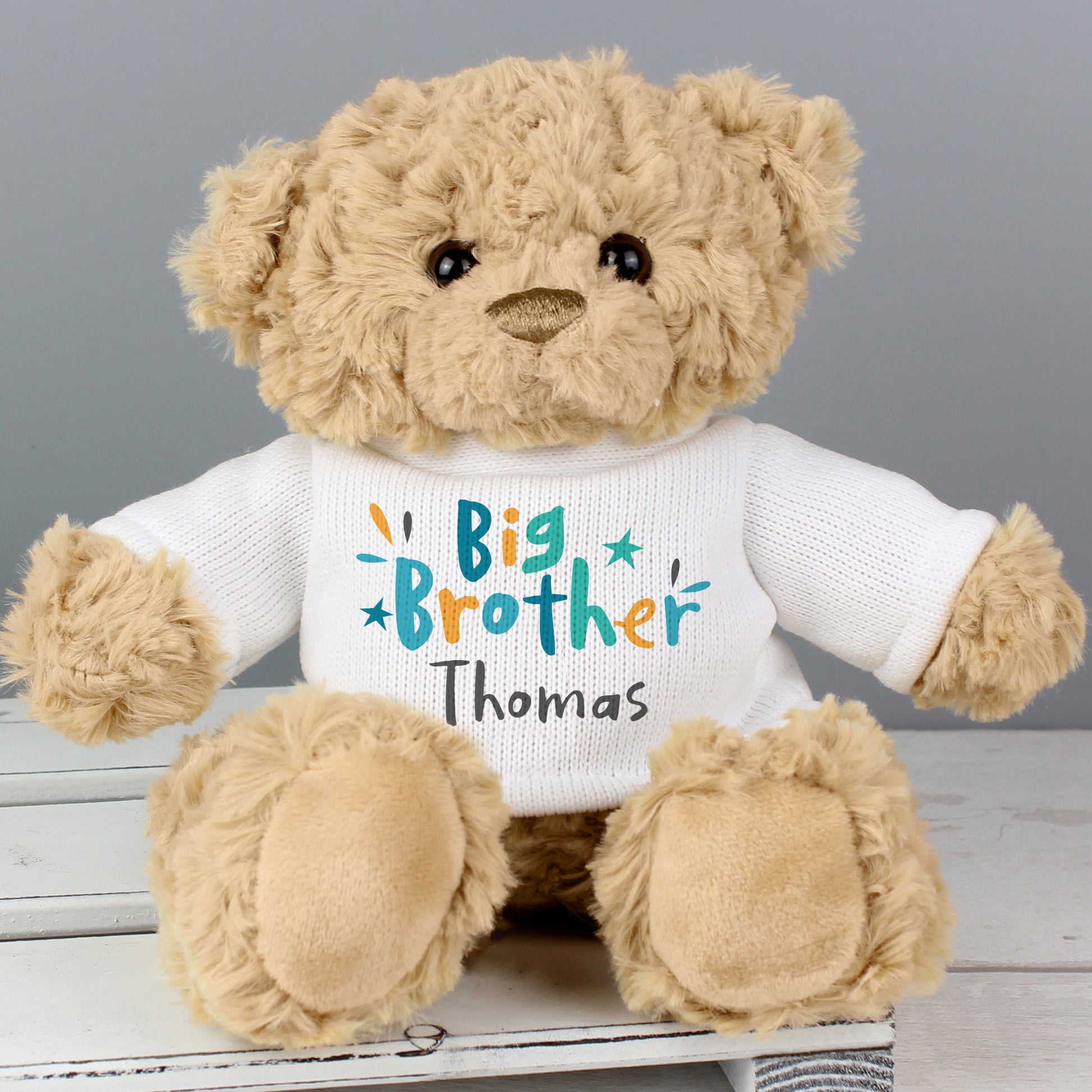 Personalised Big Brother Teddy Bear - MK&JD Gifts