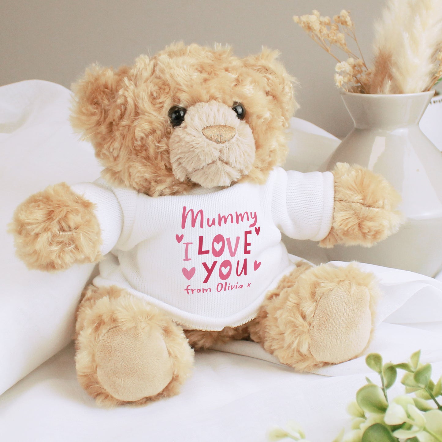 Personalised I Love You Teddy Bear - MK&JD Gifts
