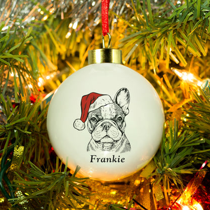 Personalised Dog Breed Christmas Bauble - MK&JD Gifts