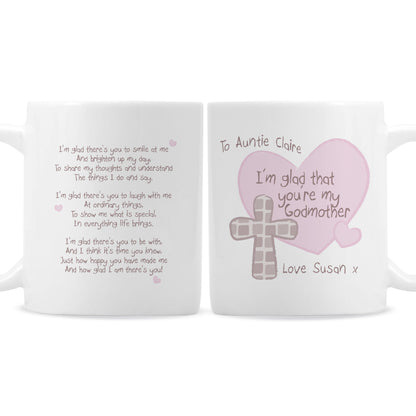 Personalised Godmother Mug - MK&JD Gifts