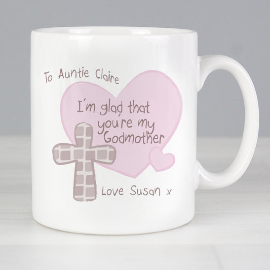 Personalised Godmother Mug - MK&JD Gifts