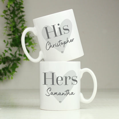 Personalised Couples Mug Set - MK&JD Gifts
