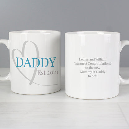 Personalised Mummy & Daddy Mug Set - MK&JD Gifts