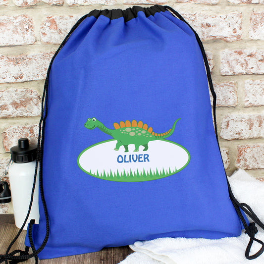 Personalised Dinosaur Kit Bag - MK&JD Gifts