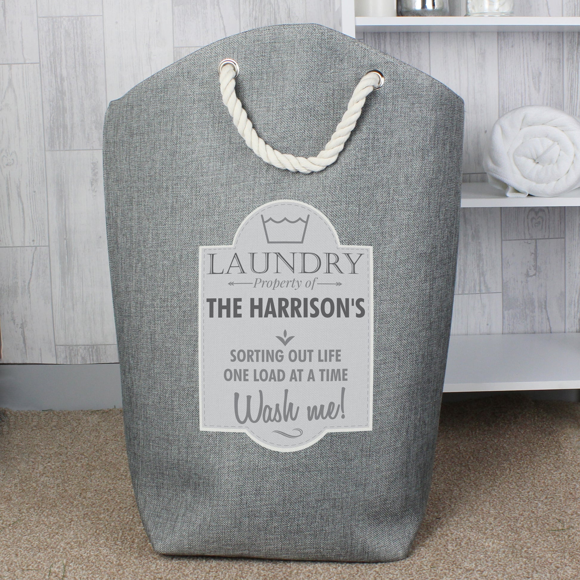 Personalised Laundry Bag - MK&JD Gifts