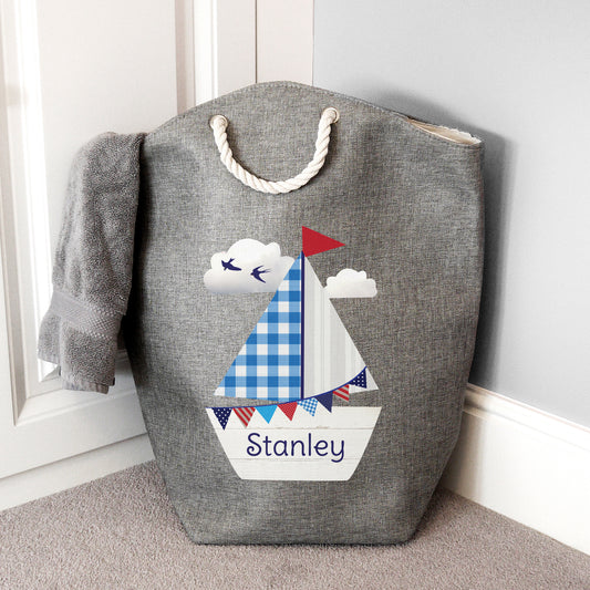 Personalised Sailboat Storage Bag - MK&JD Gifts