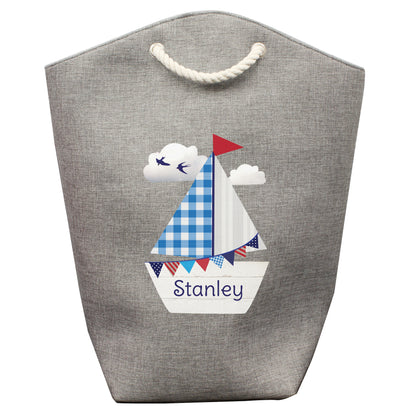 Personalised Sailboat Storage Bag - MK&JD Gifts