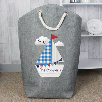 Personalised Sailboat Storage Bag - MK&JD Gifts
