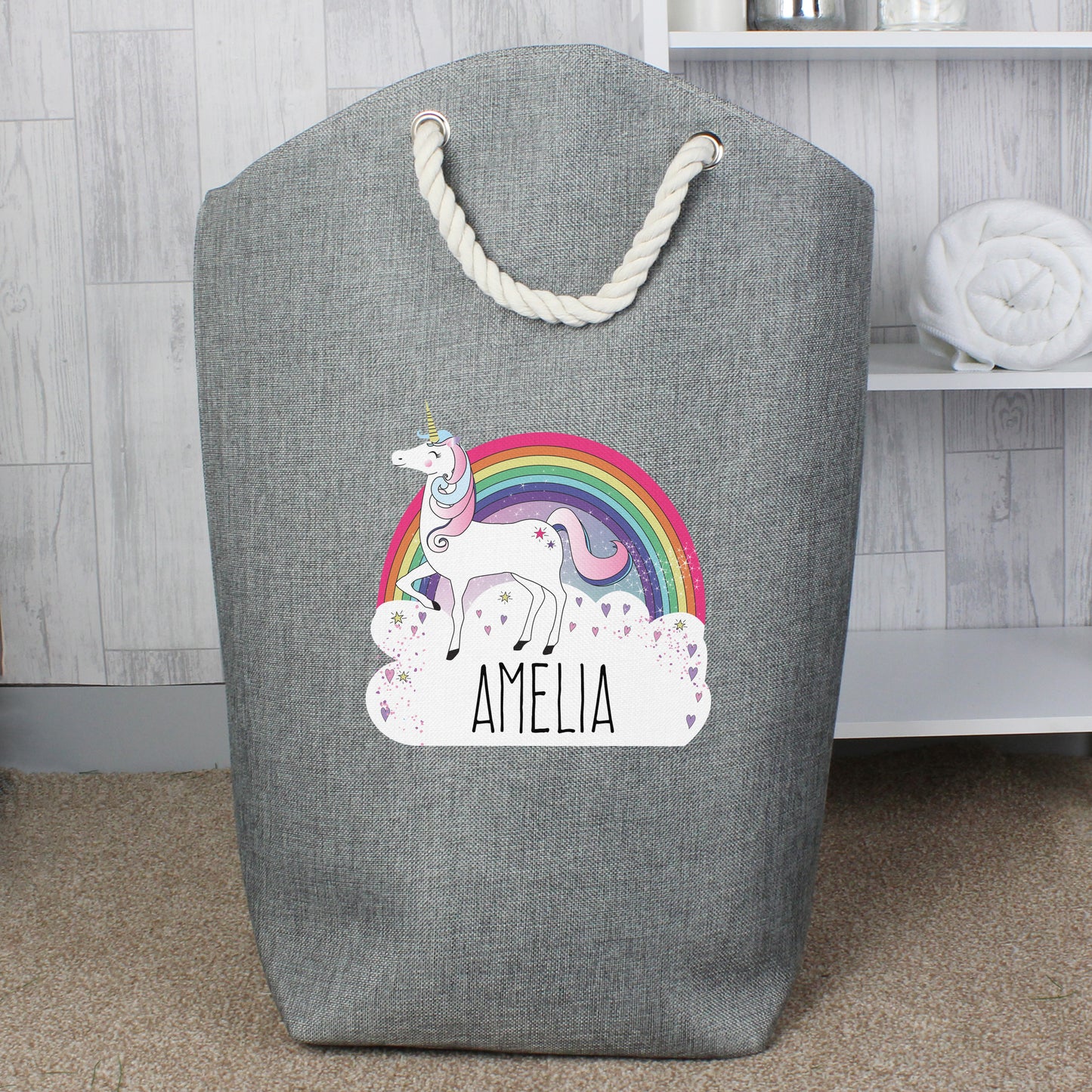 Personalised Unicorn Storage Bag