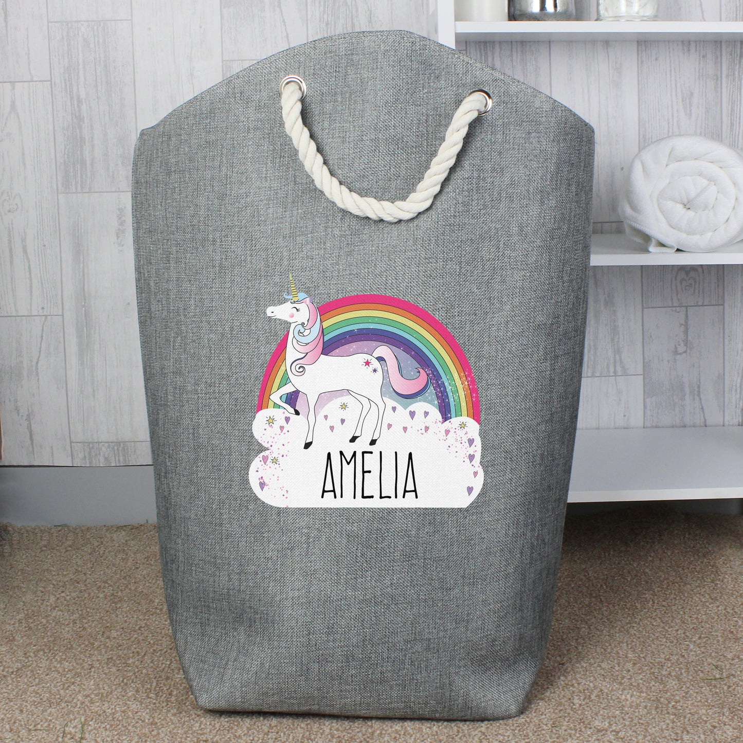 Personalised Unicorn Storage Bag - MK&JD Gifts