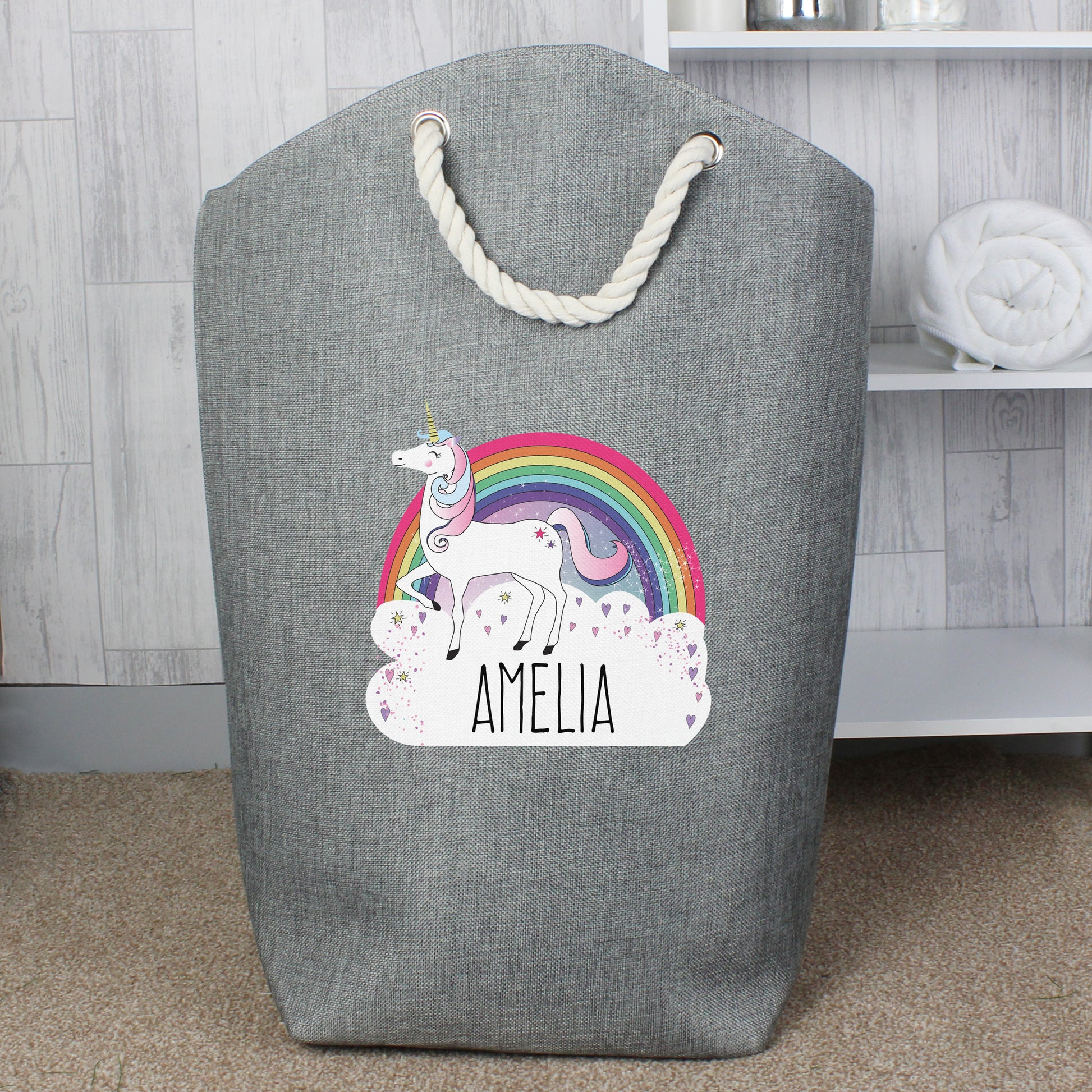 Personalised Unicorn Storage Bag - MK&JD Gifts