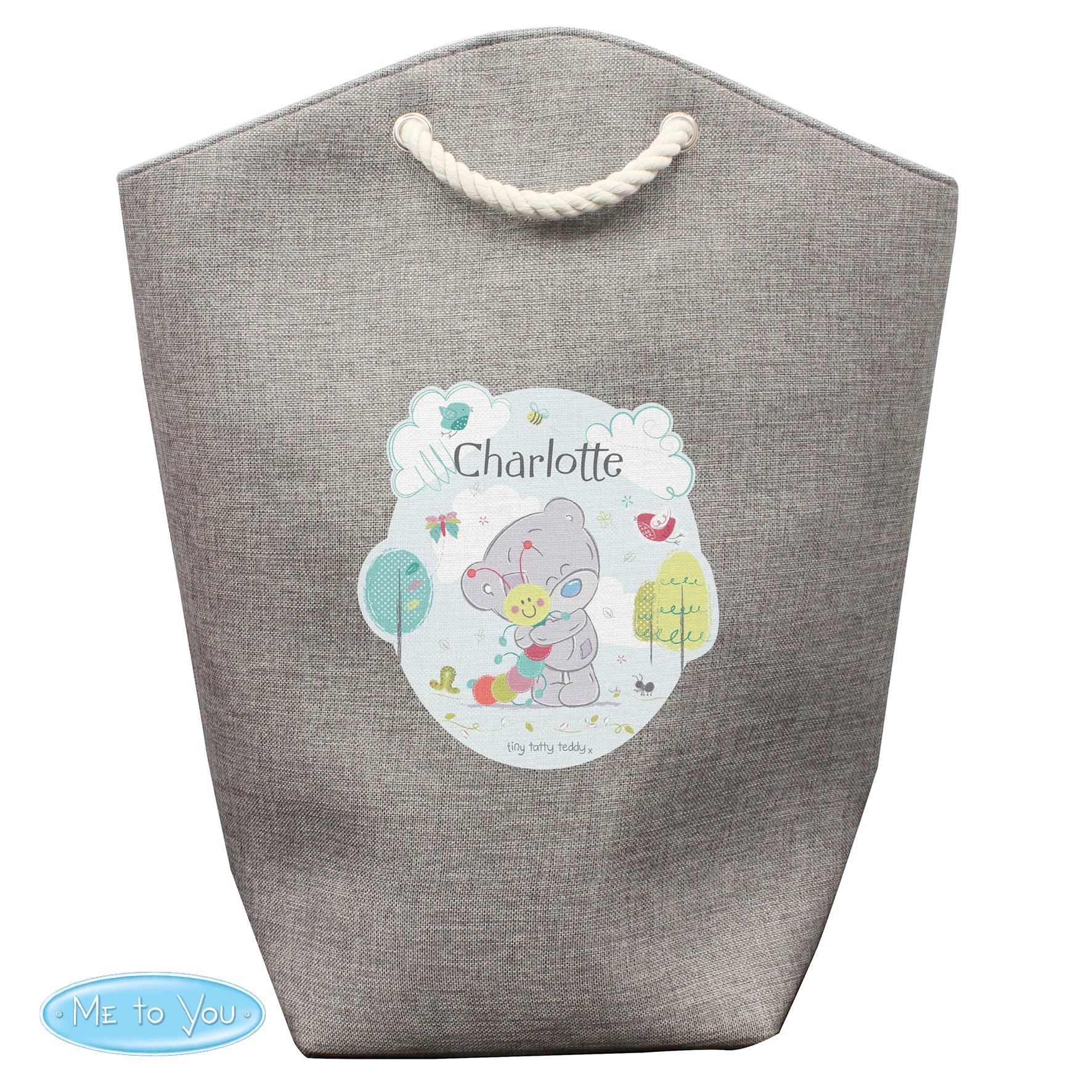 Personalised Tiny Tatty Teddy Cuddle Bug Storage Bag - MK&JD Gifts