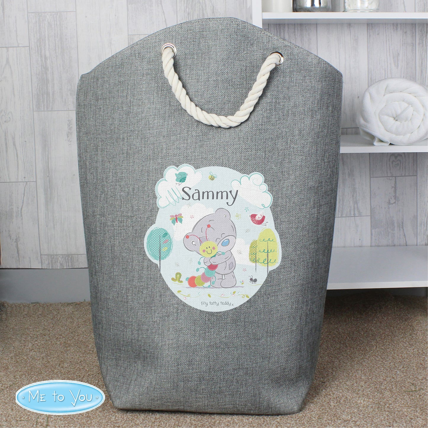 Personalised Tiny Tatty Teddy Cuddle Bug Storage Bag - MK&JD Gifts