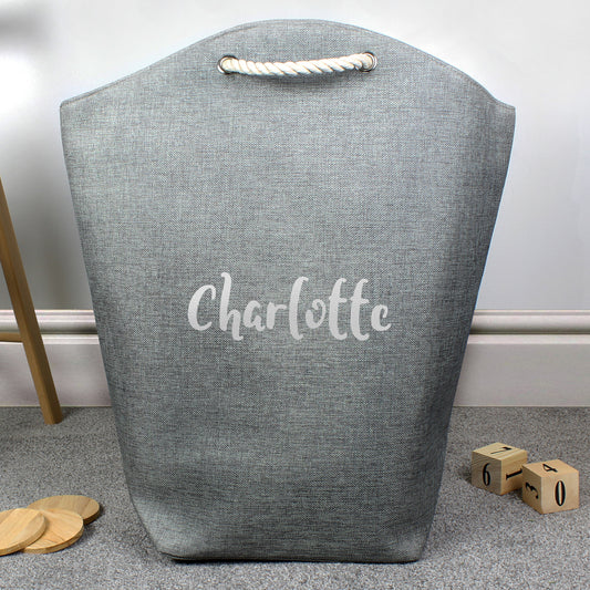 Personalised Silver Name Storage Bag - MK&JD Gifts