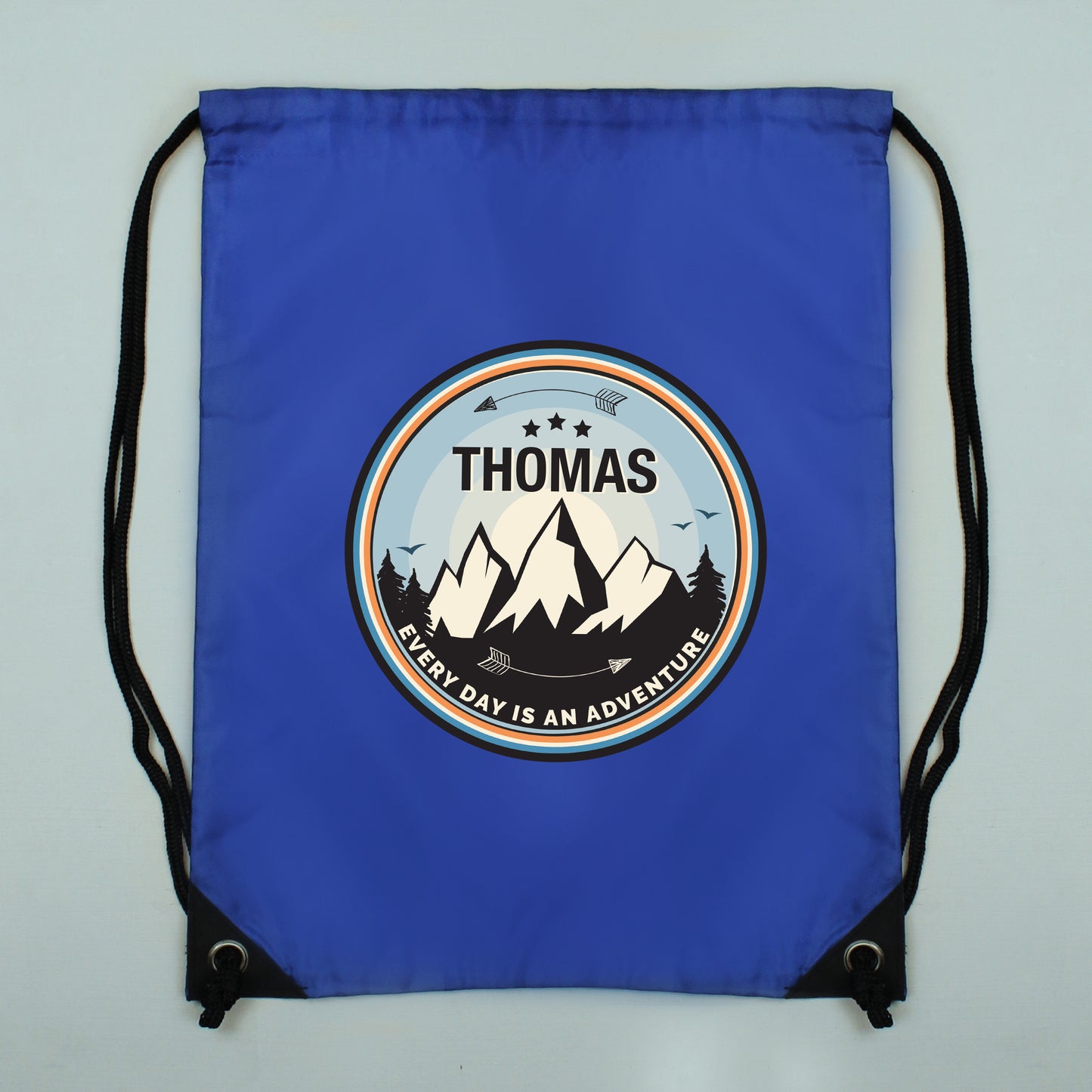 Personalised Adventure Blue Kit Bag - MK&JD Gifts