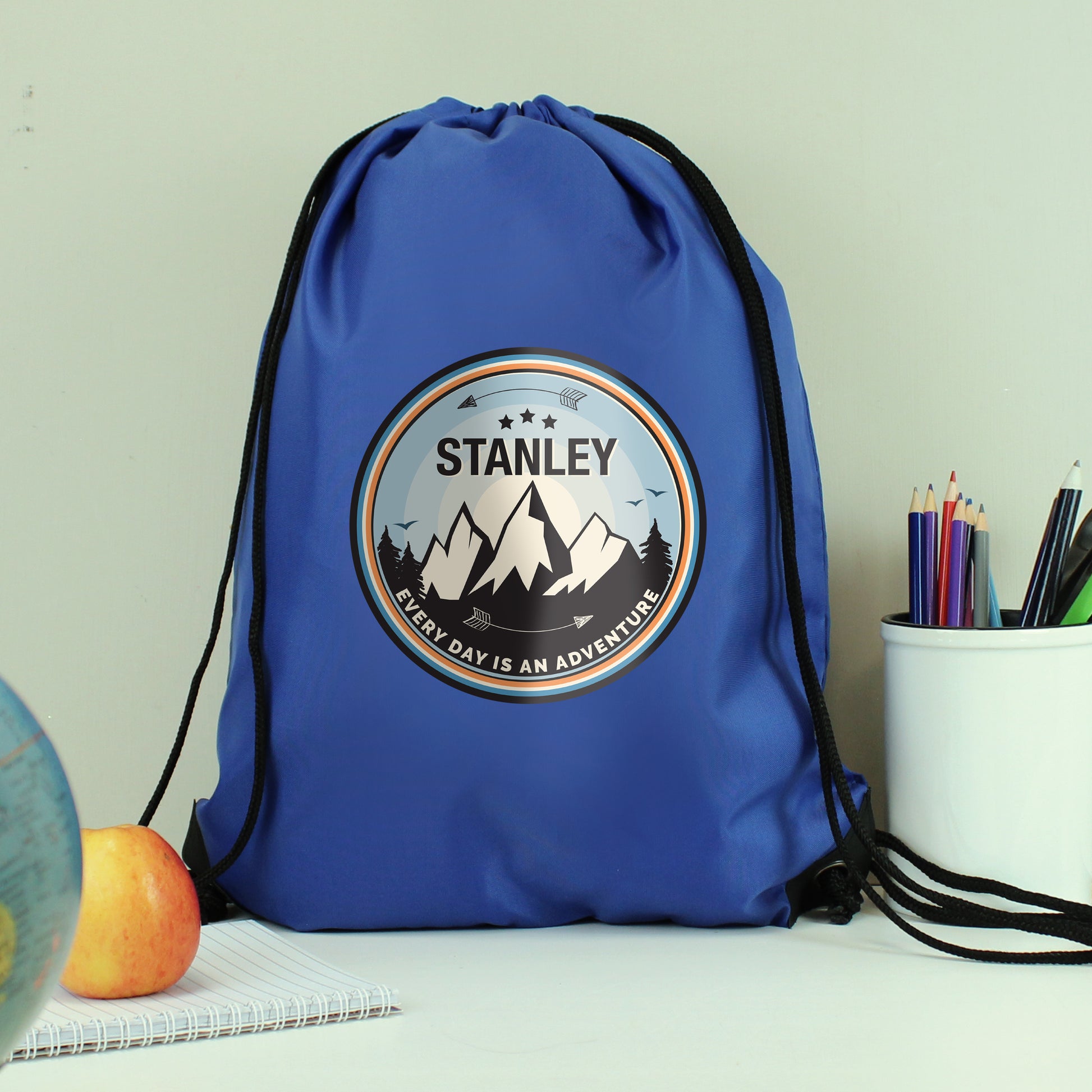 Personalised Adventure Blue Kit Bag - MK&JD Gifts