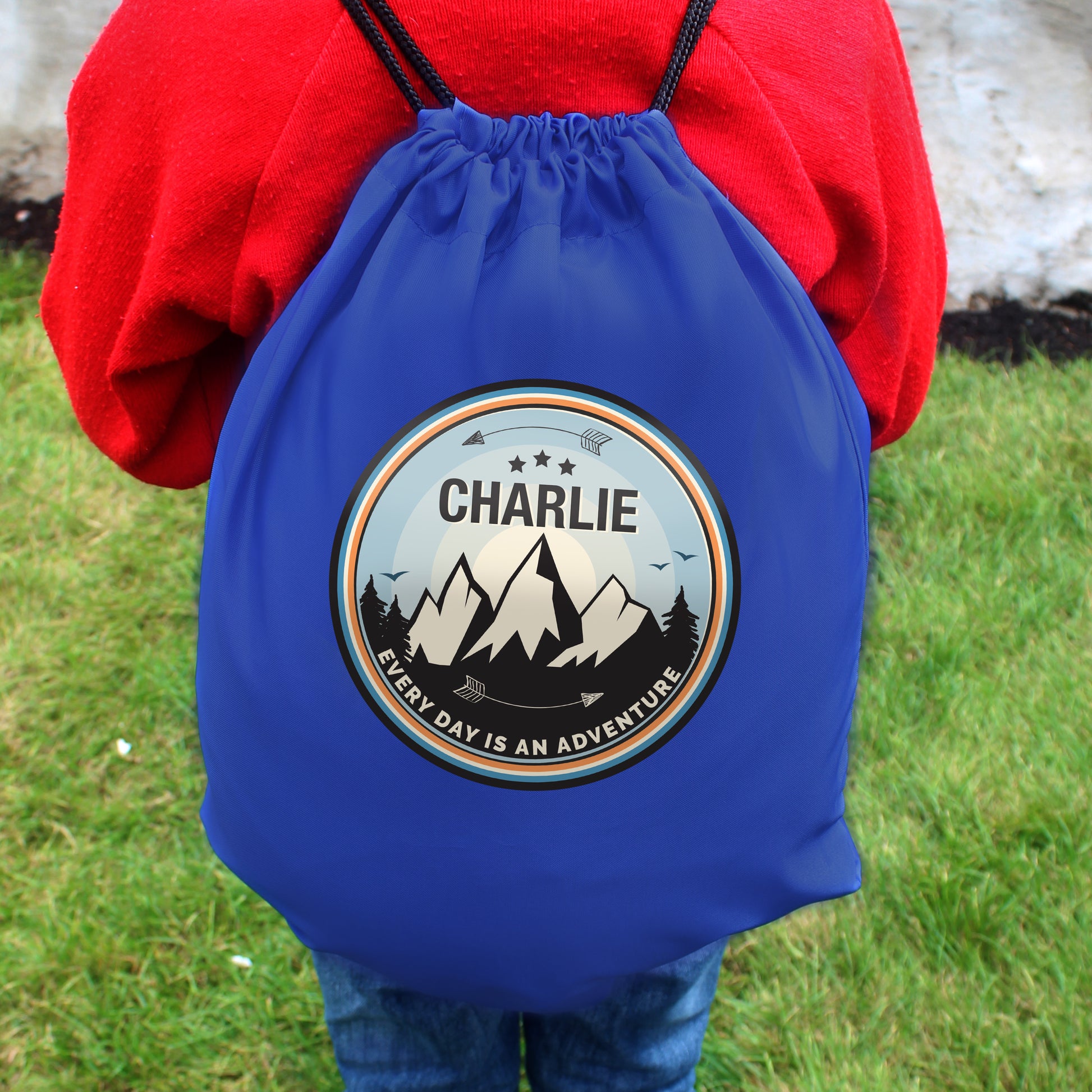 Personalised Adventure Blue Kit Bag - MK&JD Gifts