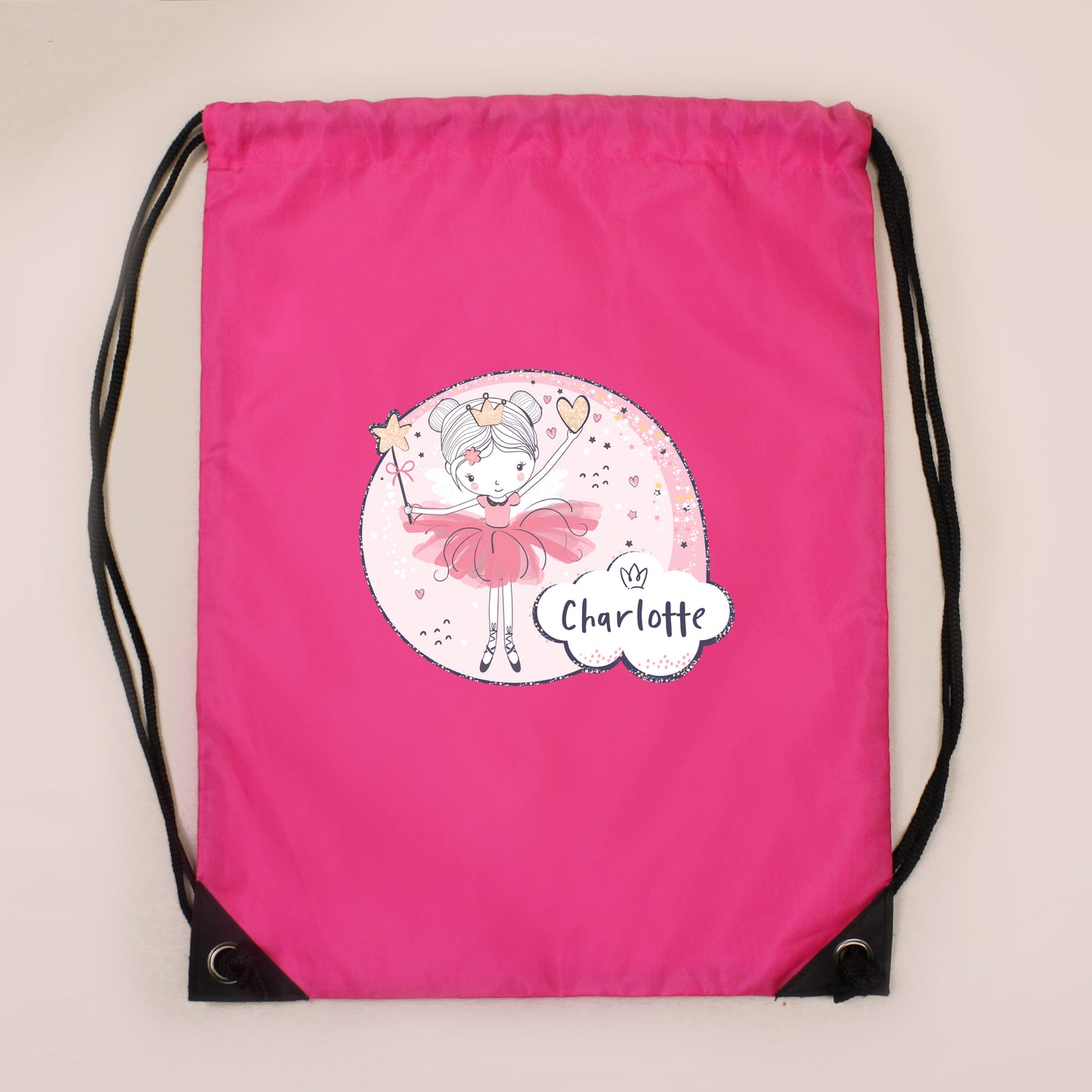 Personalised Fairy Pink Kit Bag - MK&JD Gifts