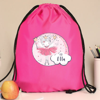 Personalised Fairy Pink Kit Bag - MK&JD Gifts