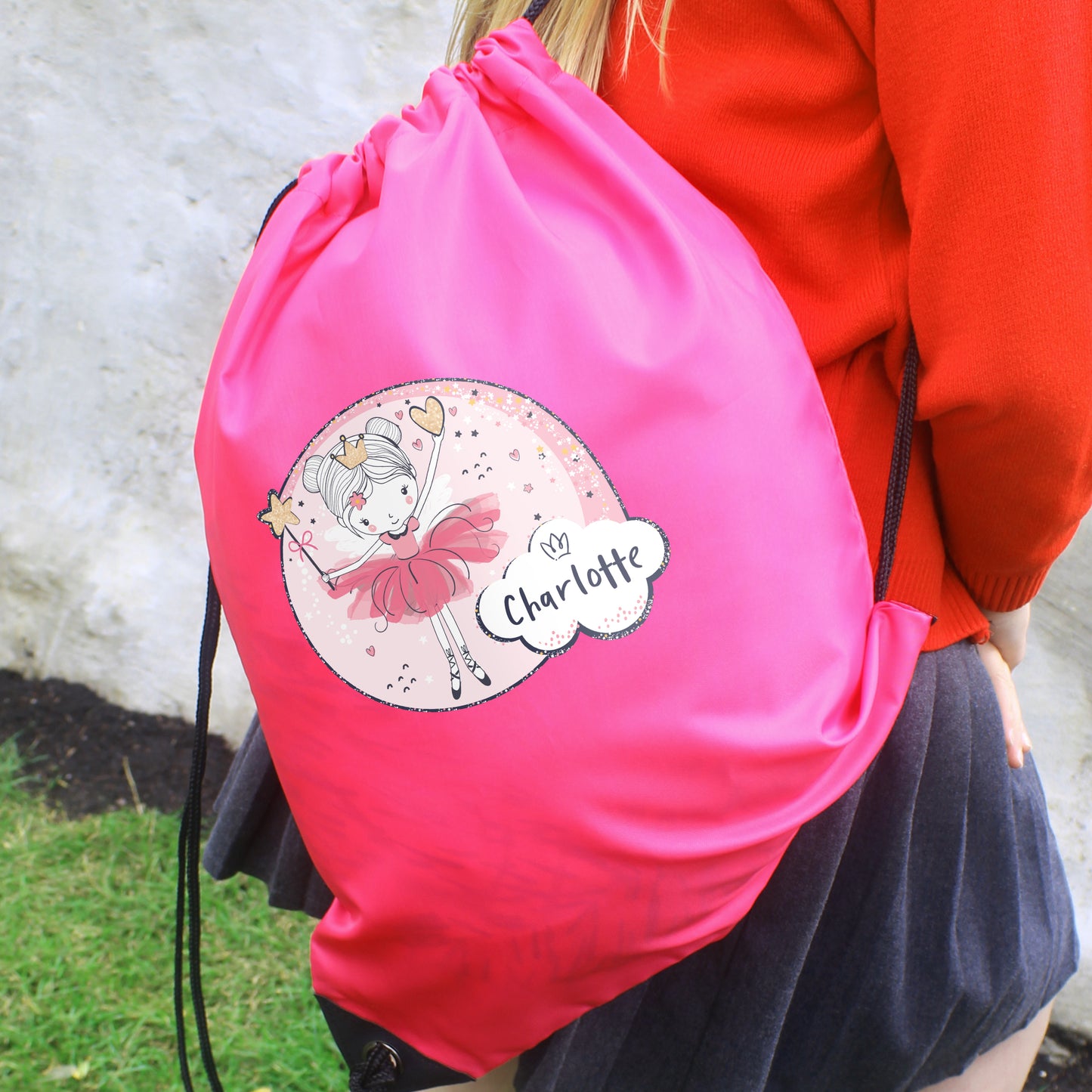 Personalised Fairy Pink Kit Bag - MK&JD Gifts