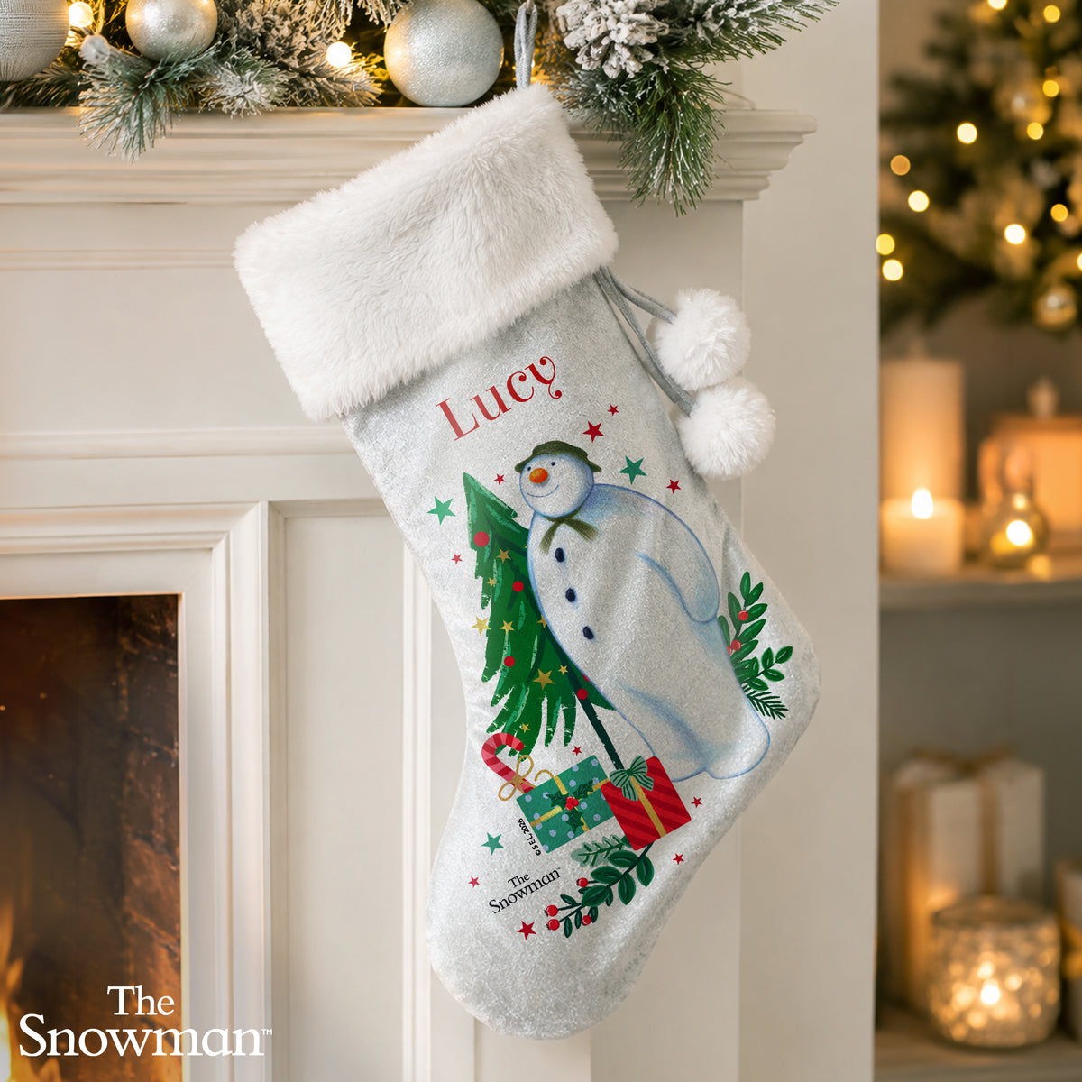Personalised The Snowman Christmas Wishes Stocking - MK&JD Gifts