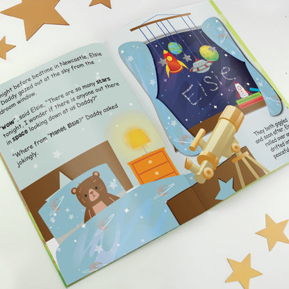 Personalised Space Story Book - MK&JD Gifts
