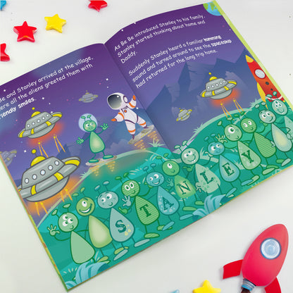 Personalised Space Story Book - MK&JD Gifts