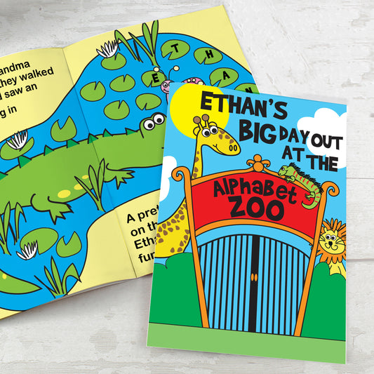 Personalised Zoo Story Book - MK&JD Gifts