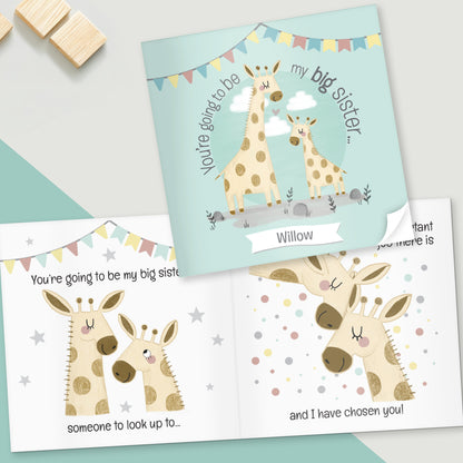 Personalised Big Sister Story Book - MK&JD Gifts