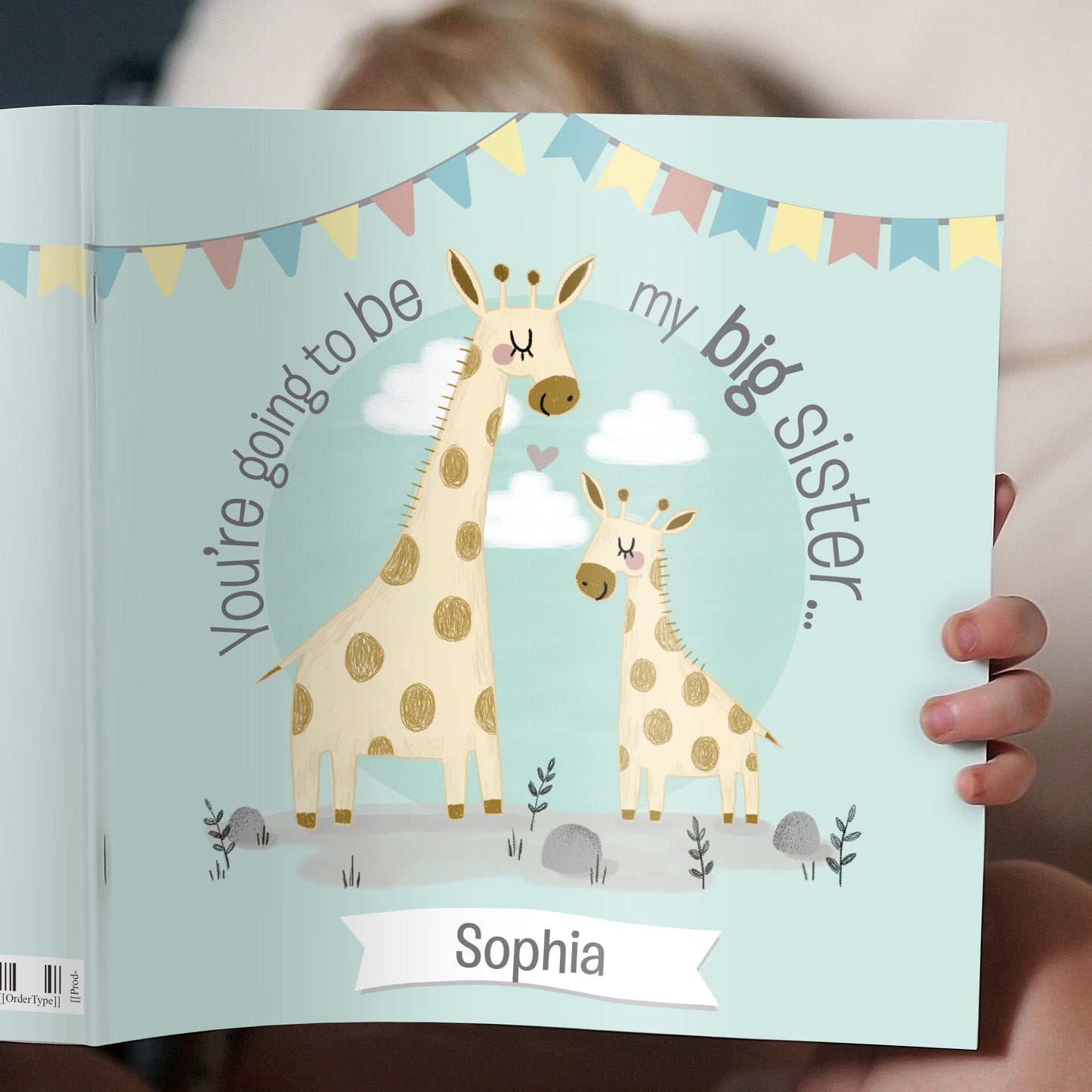 Personalised Big Sister Story Book - MK&JD Gifts