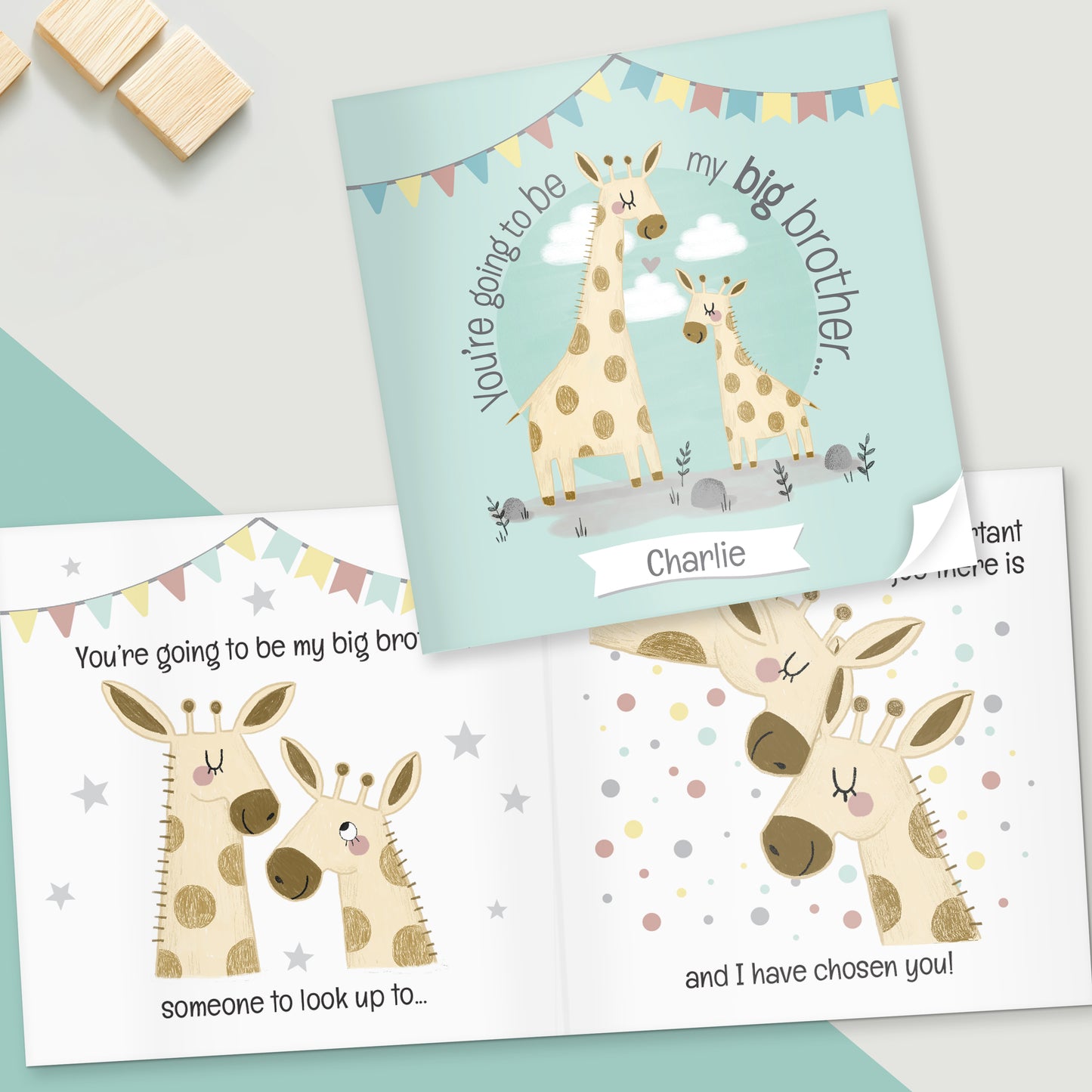 Personalised Big Brother Story Book - MK&JD Gifts