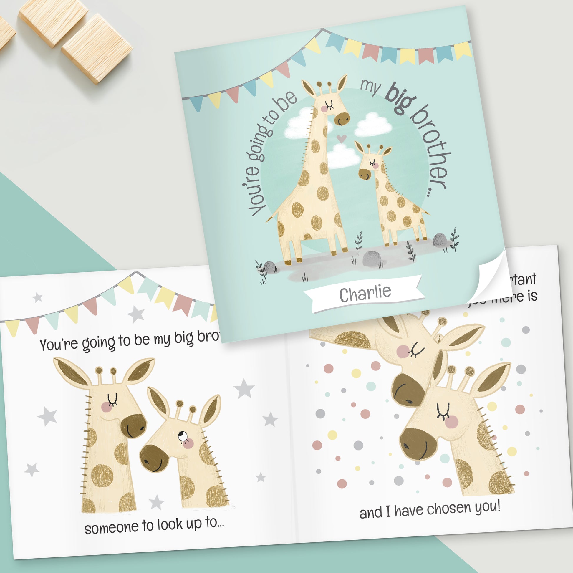 Personalised Big Brother Story Book - MK&JD Gifts