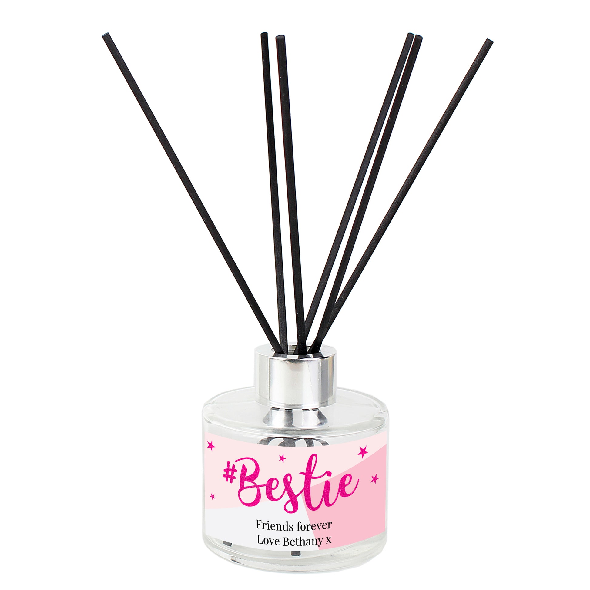 Personalised #Bestie Reed Diffuser - MK&JD Gifts