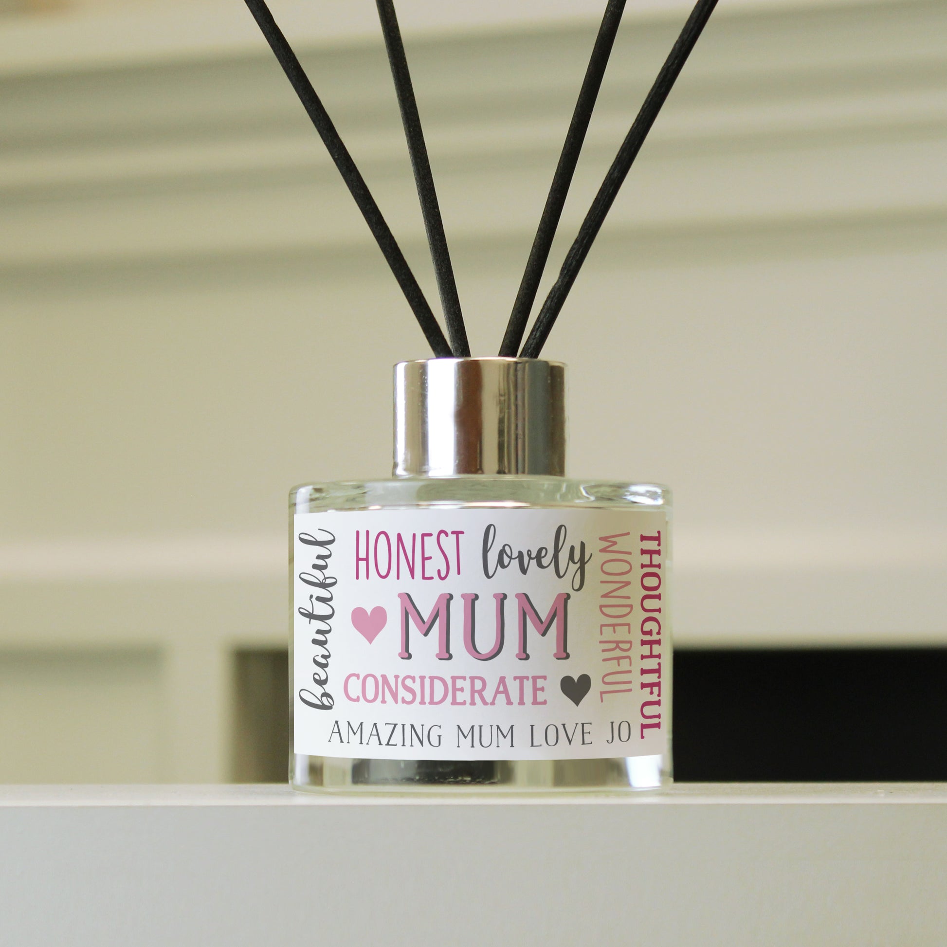 Personalised Mum Reed Diffuser - MK&JD Gifts