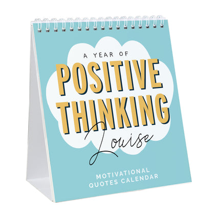 Personalised Motivational Quotes Desk Calendar - MK&JD Gifts