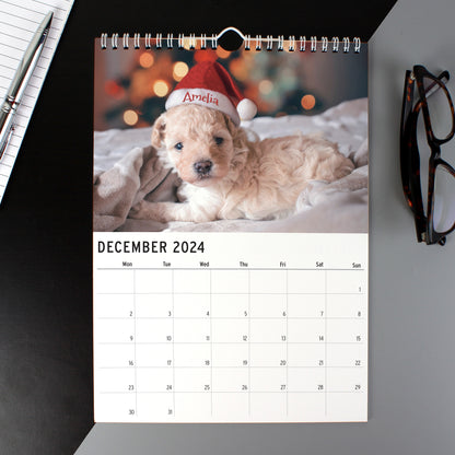 Personalised A4 Cute Animals Calendar - MK&JD Gifts