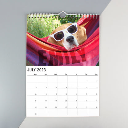 Personalised A4 Barking Mad Calendar - MK&JD Gifts