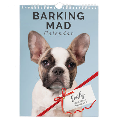 Personalised A4 Barking Mad Calendar - MK&JD Gifts