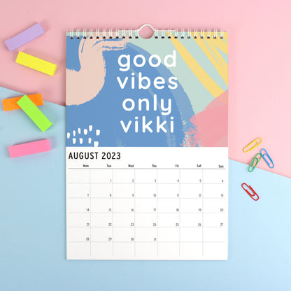 Personalised A4 Motivational Quotes Calendar - MK&JD Gifts