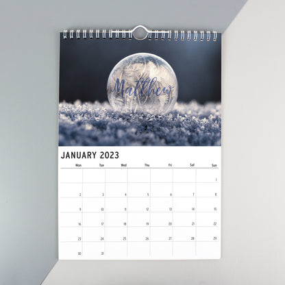 Personalised A4 Great Outdoors Calendar - MK&JD Gifts
