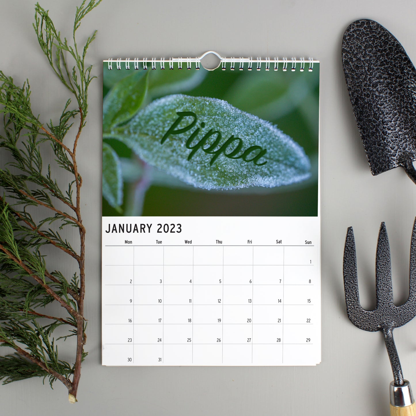 Personalised A4 Gardening Calendar - MK&JD Gifts