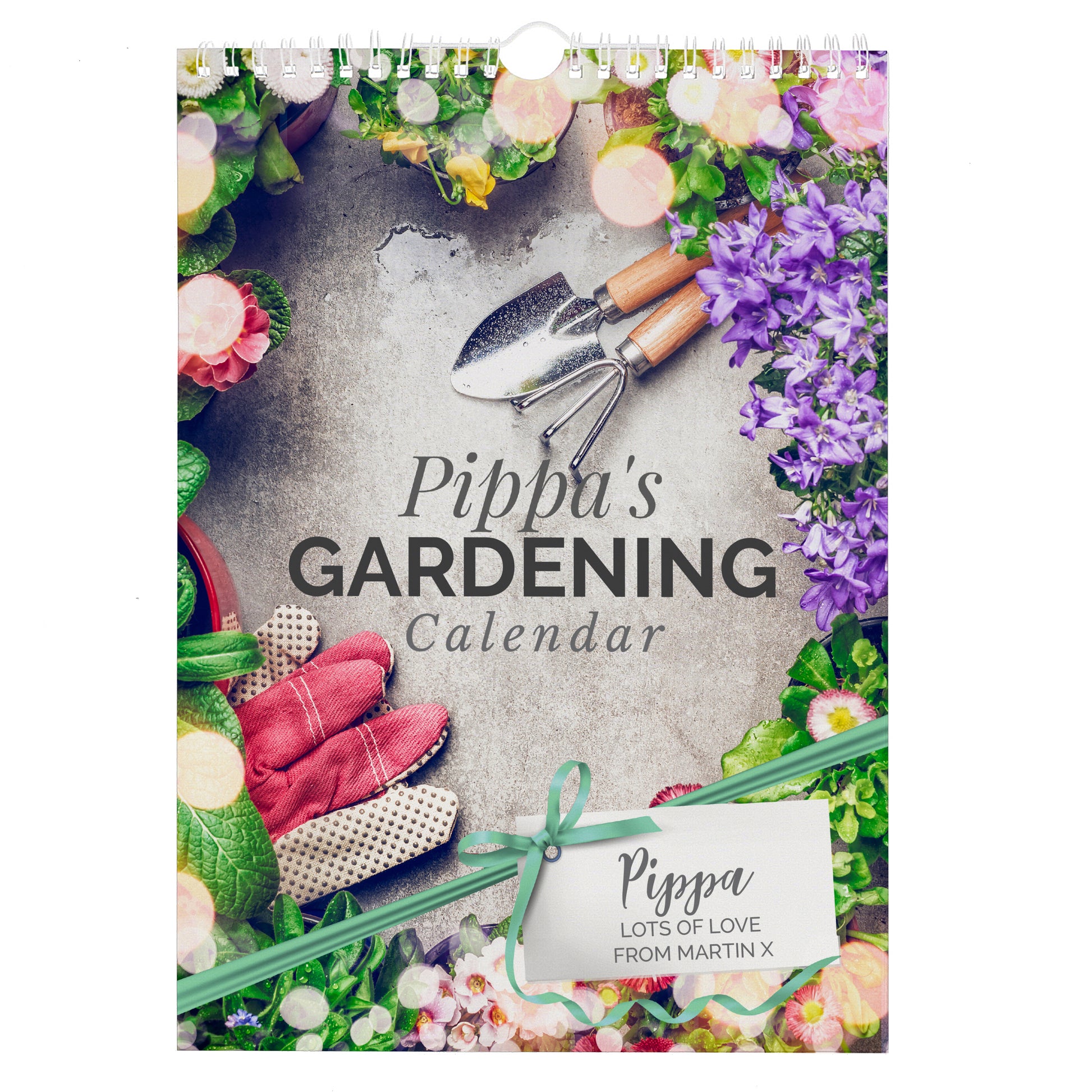 Personalised A4 Gardening Calendar - MK&JD Gifts