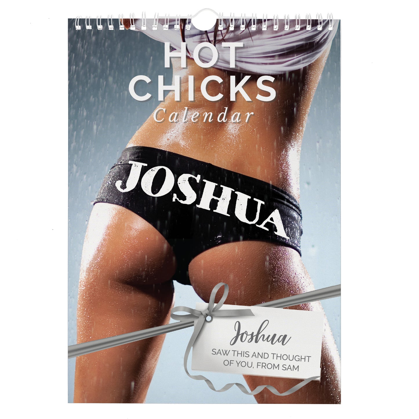 Personalised A4 Hot Chicks Calendar - MK&JD Gifts