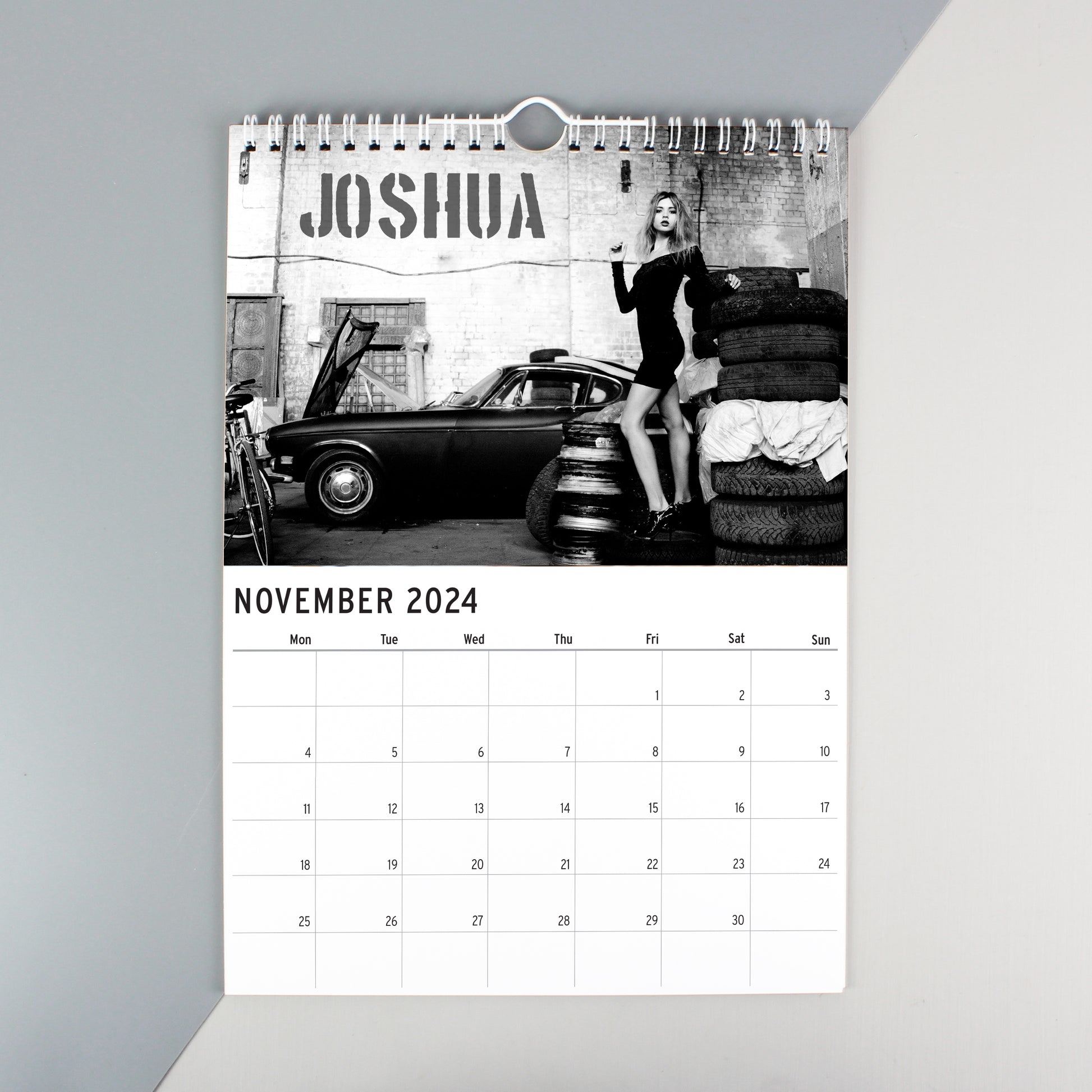 Personalised A4 Hot Chicks Calendar - MK&JD Gifts