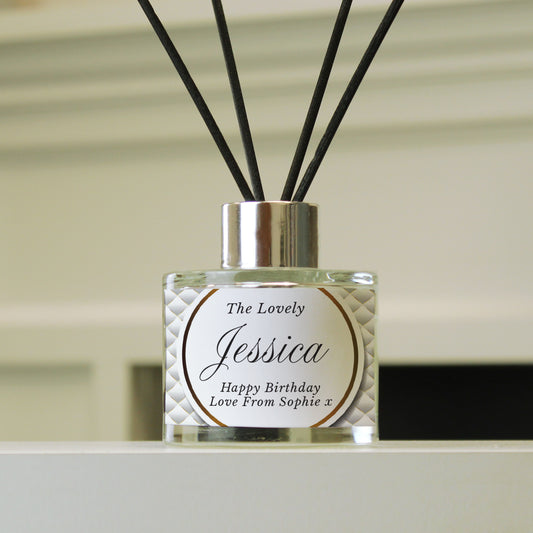 Personalised Opulent Reed Diffuser - MK&JD Gifts