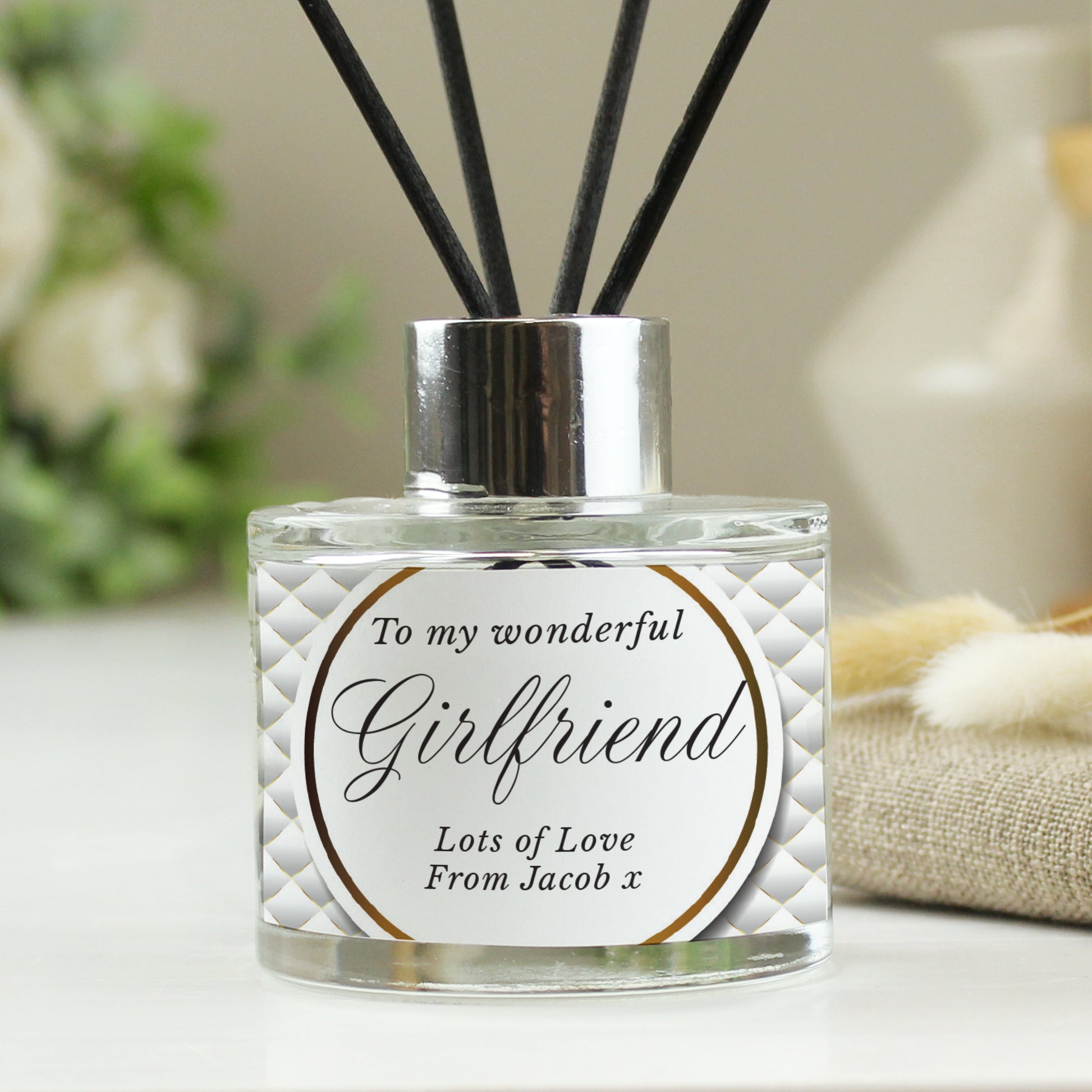 Personalised Opulent Reed Diffuser - MK&JD Gifts